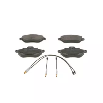 Jeu de 4 plaquettes de frein avant BOSCH 0 986 460 956