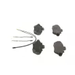 Jeu de 4 plaquettes de frein avant BOSCH 0 986 460 956 - Visuel 2