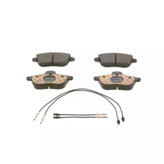 Jeu de 4 plaquettes de frein avant BOSCH 0 986 460 957