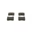 Jeu de 4 plaquettes de frein avant BOSCH 0 986 460 959 - Visuel 1