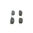 Jeu de 4 plaquettes de frein avant BOSCH 0 986 460 960 - Visuel 2