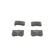 Jeu de 4 plaquettes de frein avant BOSCH 0 986 460 974 - Visuel 1