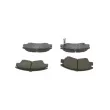 Jeu de 4 plaquettes de frein avant BOSCH 0 986 460 978 - Visuel 3