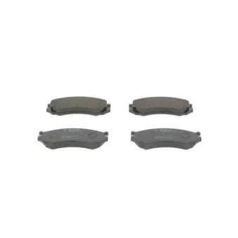 Jeu de 4 plaquettes de frein avant BOSCH 0 986 460 981