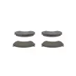 Jeu de 4 plaquettes de frein avant BOSCH 0 986 460 981 - Visuel 3