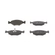 Jeu de 4 plaquettes de frein avant BOSCH 0 986 460 986 - Visuel 1
