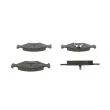Jeu de 4 plaquettes de frein avant BOSCH 0 986 460 986 - Visuel 3