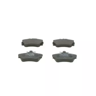 Jeu de 4 plaquettes de frein avant BOSCH 0 986 460 989
