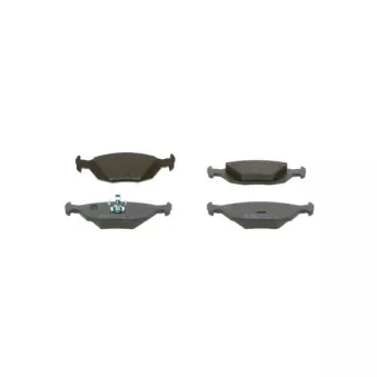 Jeu de 4 plaquettes de frein arrière BOSCH 0 986 460 996