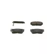 Jeu de 4 plaquettes de frein avant BOSCH 0 986 460 997 - Visuel 1