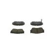 Jeu de 4 plaquettes de frein avant BOSCH 0 986 460 997 - Visuel 3