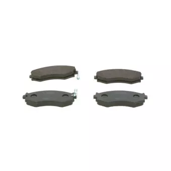 Jeu de 4 plaquettes de frein avant BOSCH 0 986 461 121