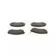Jeu de 4 plaquettes de frein avant BOSCH 0 986 461 121 - Visuel 3