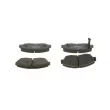 Jeu de 4 plaquettes de frein avant BOSCH 0 986 461 124 - Visuel 3