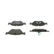 Jeu de 4 plaquettes de frein avant BOSCH 0 986 461 129 - Visuel 3