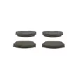 Jeu de 4 plaquettes de frein arrière BOSCH 0 986 461 133 - Visuel 3