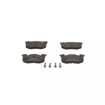 Jeu de 4 plaquettes de frein arrière BOSCH 0 986 461 149
