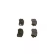 Jeu de 4 plaquettes de frein avant BOSCH 0 986 461 396 - Visuel 2