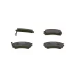 Jeu de 4 plaquettes de frein avant BOSCH 0 986 461 760 - Visuel 1