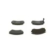 Jeu de 4 plaquettes de frein avant BOSCH 0 986 461 760 - Visuel 3