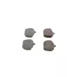 Jeu de 4 plaquettes de frein avant BOSCH 0 986 463 641 - Visuel 2