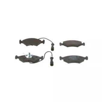 Jeu de 4 plaquettes de frein avant BOSCH 0 986 466 403