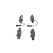 Jeu de 4 plaquettes de frein avant BOSCH 0 986 466 403 - Visuel 2