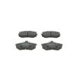 Jeu de 4 plaquettes de frein avant BOSCH 0 986 466 698 - Visuel 1
