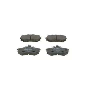 Jeu de 4 plaquettes de frein avant BOSCH 0 986 466 698
