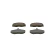 Jeu de 4 plaquettes de frein avant BOSCH 0 986 468 613 - Visuel 1