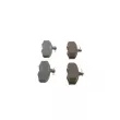 Jeu de 4 plaquettes de frein avant BOSCH 0 986 468 613 - Visuel 2