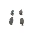 Jeu de 4 plaquettes de frein avant BOSCH 0 986 469 070 - Visuel 2