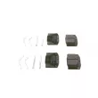 Jeu de 4 plaquettes de frein avant BOSCH 0 986 469 390 - Visuel 2