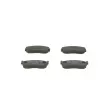 Jeu de 4 plaquettes de frein avant BOSCH 0 986 469 580 - Visuel 1