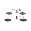 Jeu de 4 plaquettes de frein arrière BOSCH 0 986 469 820 - Visuel 3