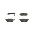 Jeu de 4 plaquettes de frein avant BOSCH 0 986 490 440 - Visuel 1