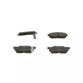 Jeu de 4 plaquettes de frein avant BOSCH 0 986 490 440