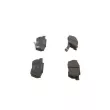Jeu de 4 plaquettes de frein avant BOSCH 0 986 490 440 - Visuel 2