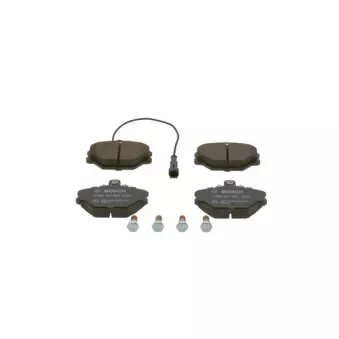 Jeu de 4 plaquettes de frein avant BOSCH 0 986 491 050