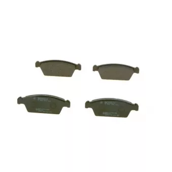 Jeu de 4 plaquettes de frein avant BOSCH 0 986 494 066