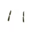 Jeu de 4 plaquettes de frein avant BOSCH 0 986 494 066 - Visuel 2