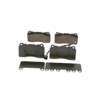 Jeu de 4 plaquettes de frein avant BOSCH 0 986 494 069