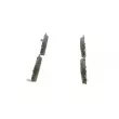 Jeu de 4 plaquettes de frein avant BOSCH 0 986 494 078 - Visuel 2