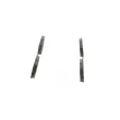 Jeu de 4 plaquettes de frein avant BOSCH 0 986 494 080 - Visuel 2
