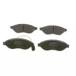 Jeu de 4 plaquettes de frein avant BOSCH 0 986 494 111 - Visuel 1