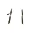 Jeu de 4 plaquettes de frein avant BOSCH 0 986 494 111 - Visuel 2