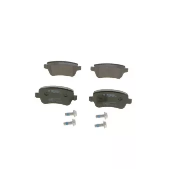 Jeu de 4 plaquettes de frein avant BOSCH 0 986 494 124