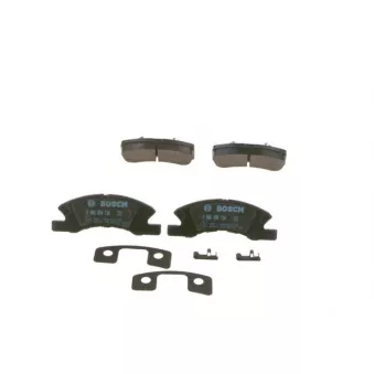 Jeu de 4 plaquettes de frein avant BOSCH 0 986 494 134