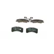 Jeu de 4 plaquettes de frein avant BOSCH 0 986 494 134 - Visuel 3