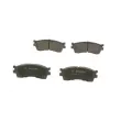 Jeu de 4 plaquettes de frein avant BOSCH 0 986 494 144 - Visuel 3
